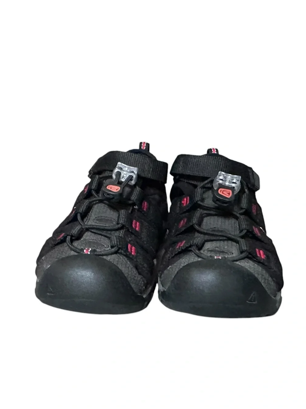 Keen Newport H2 Sandals Black Red Size Youth 2